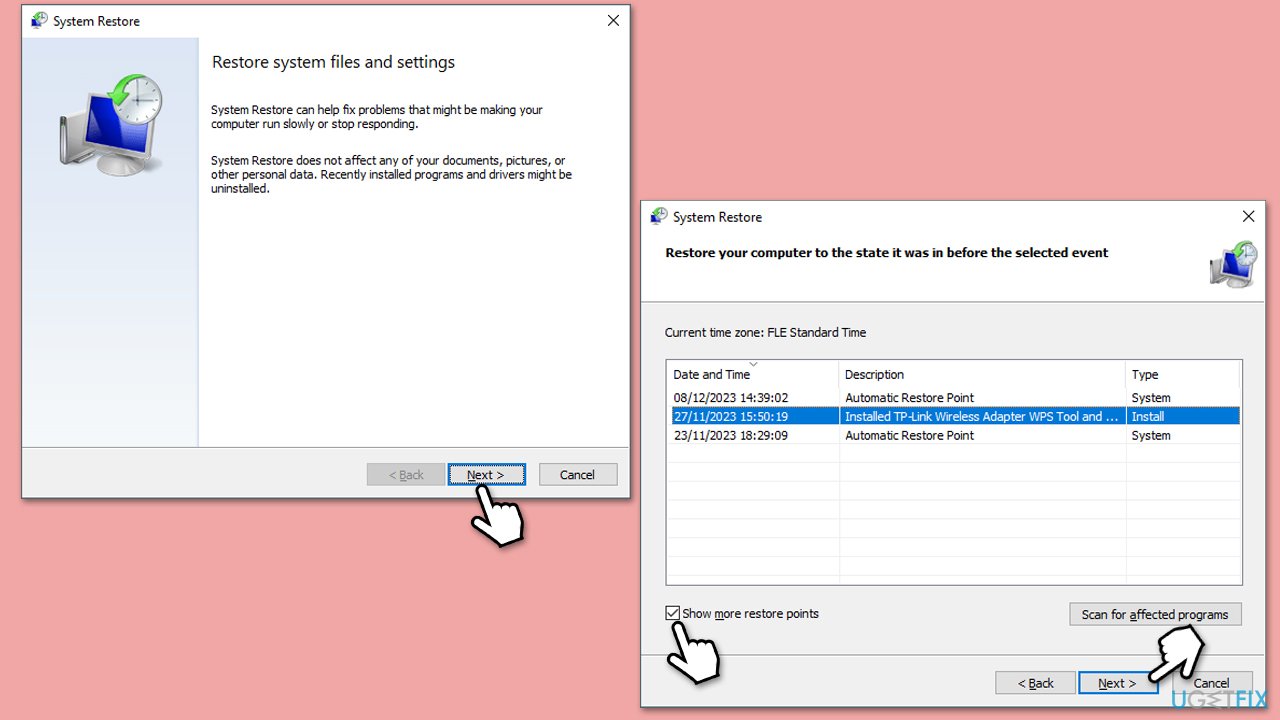 How to fix indexing not running error in windows system restore