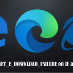 How to fix inet e download failure