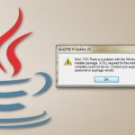How to fix java error 1723 in windows