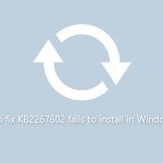 How to fix kb2267602 fails to install in windows