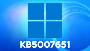 How to fix kb5007651 fails to install on windows