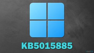How to fix KB5015885 fails to install on Windows 11?