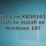 How to fix kb5016139 fails to install on windows
