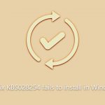 How to fix kb5028254 fails to install in windows