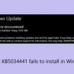 How to fix kb5034441 fails to install in windows