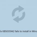 How to fix kb5035942 fails to install in windows 11 copy