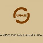 How to fix kb5037591 fails to install in windows 11 copy