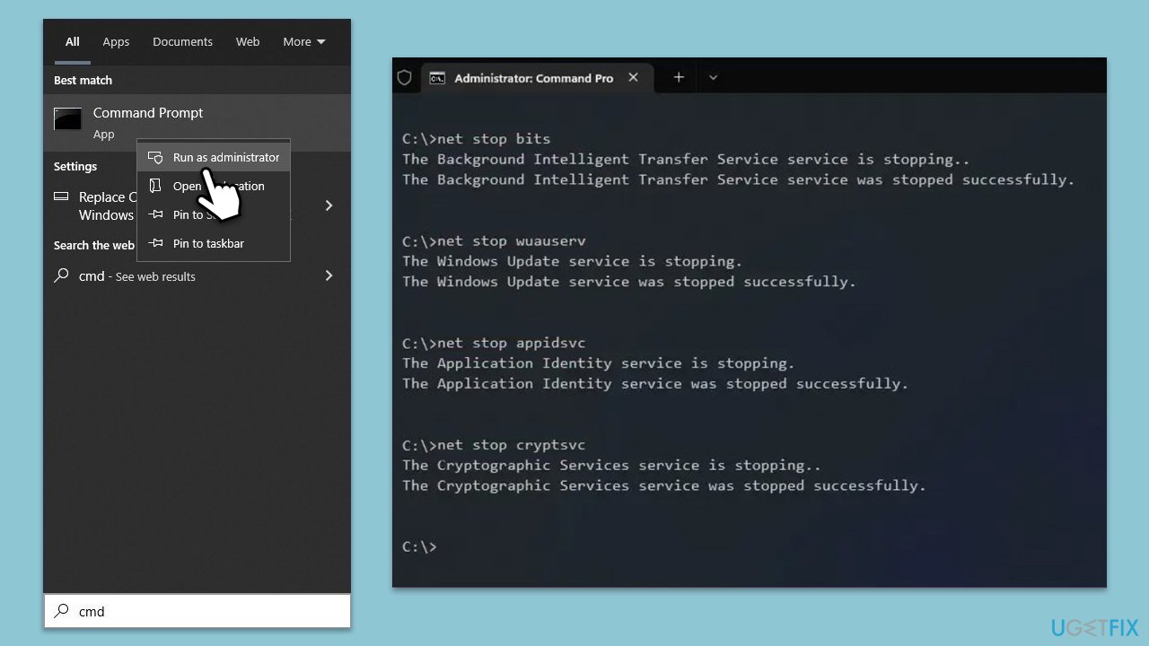How to fix kb5037768 fails to install in windows 10 sfc dism copy