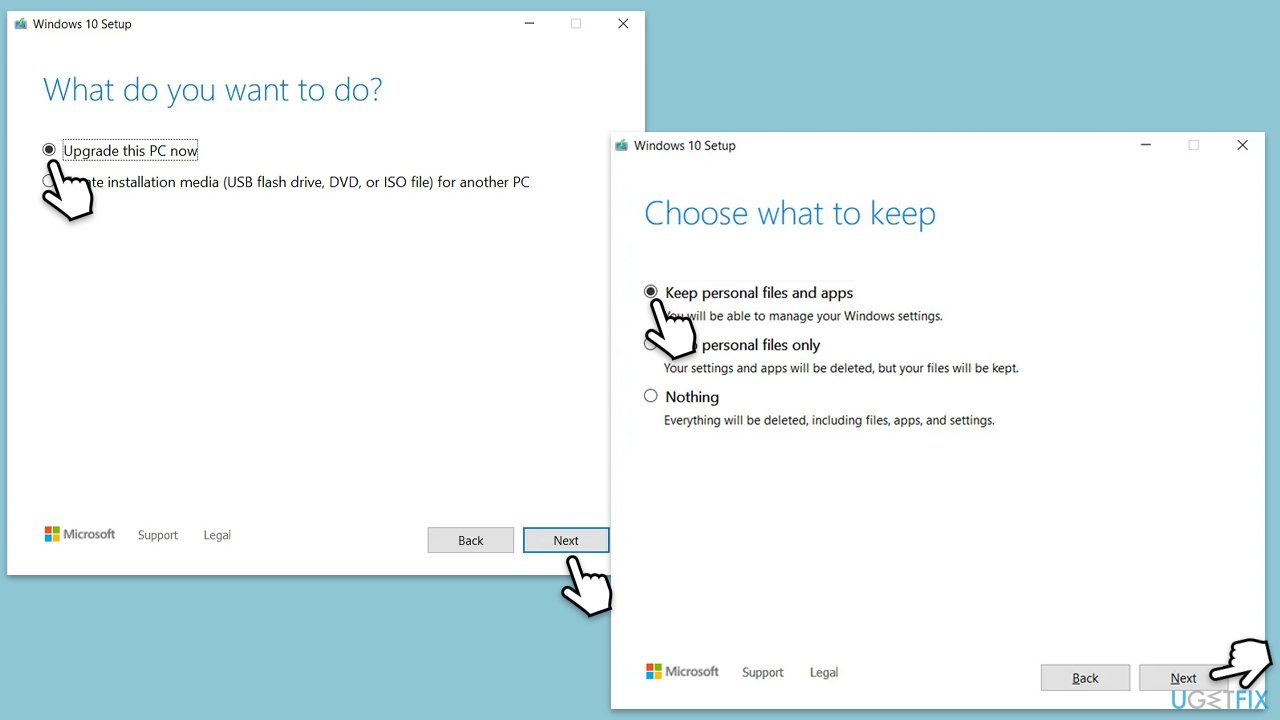 How to fix kb5037768 fails to install in windows 10 use media creation tool copy