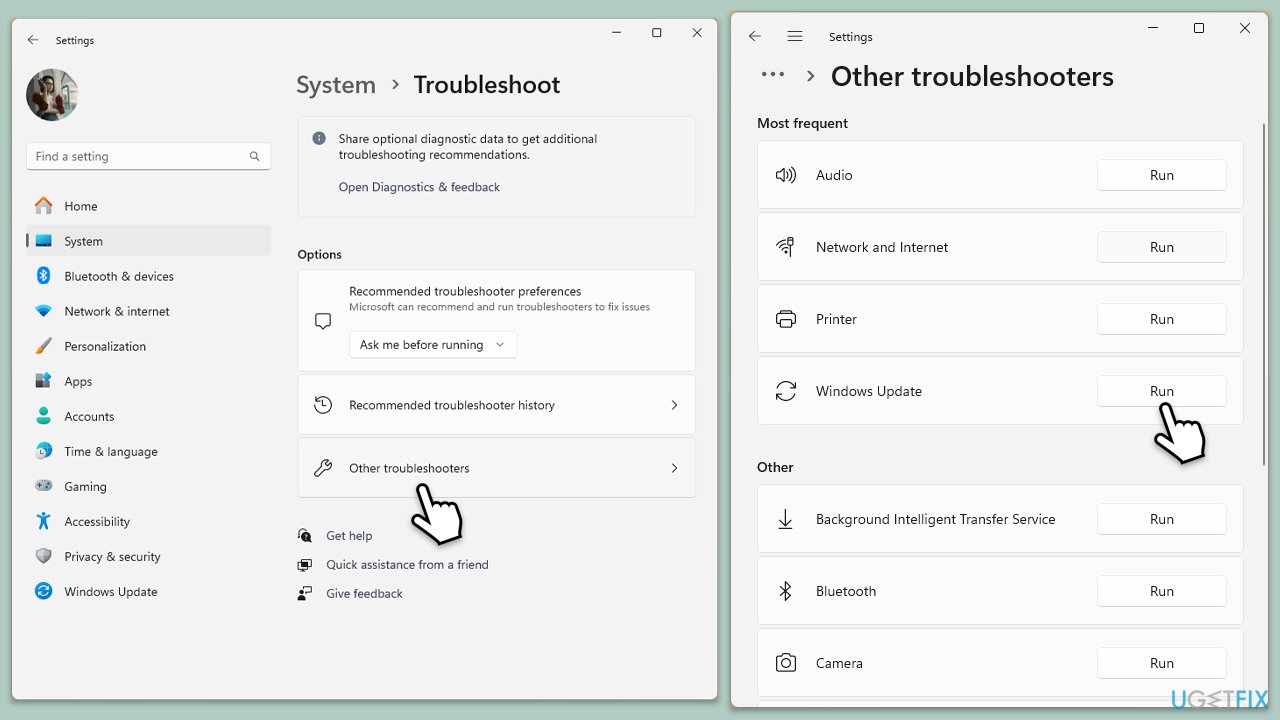 How to fix kb5039217 fails to install in windows run troubleshooter