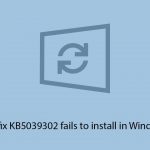 How to fix kb5039302 fails to install in windows 11 copy