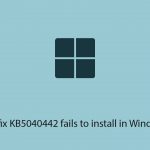 How to fix kb5040442 fails to install in windows 11 copy