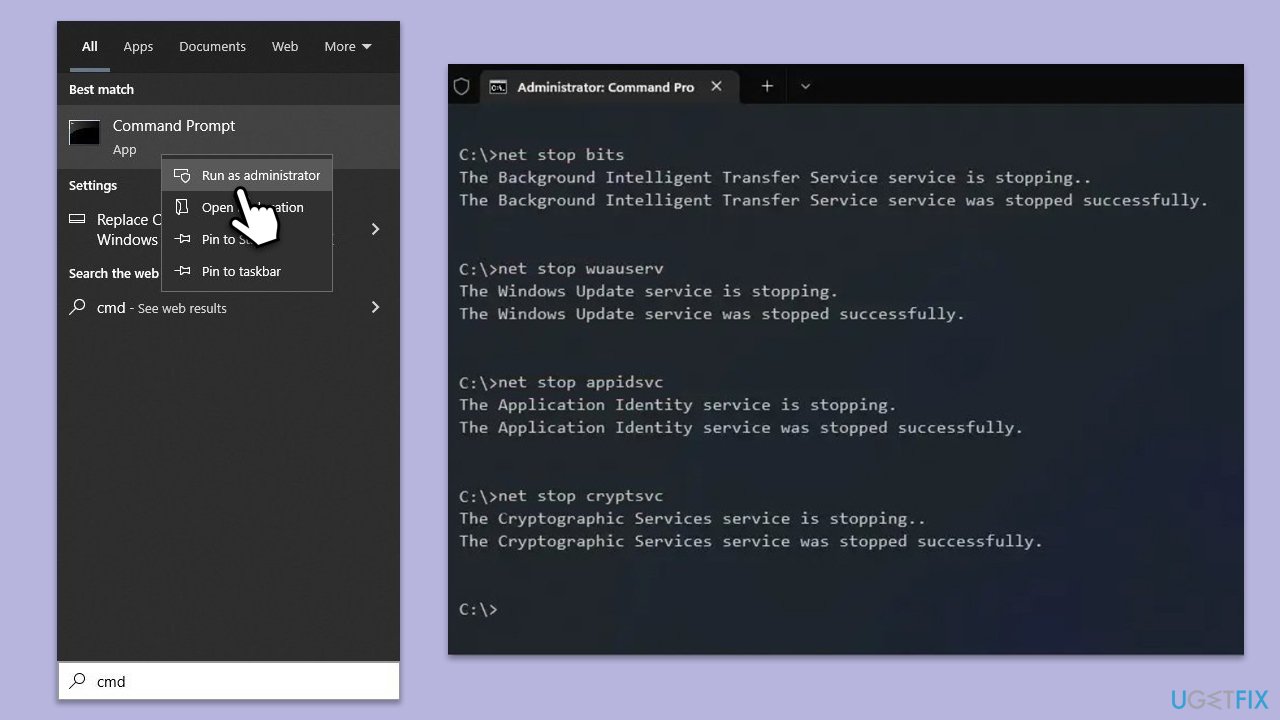 How to fix kb5040525 fails to install in windows 10 reset windows update components copy