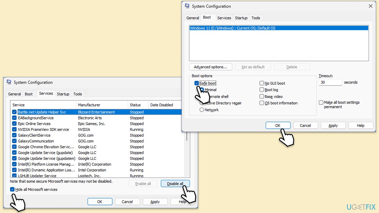 How to fix kb5040527 fails to install in windows 11 clean boot copy