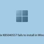 How to fix kb5040557 fails to install in windows 11 copy