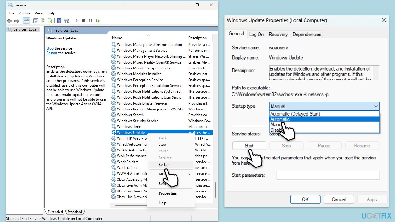 How to fix kb5041587 fails to install in windows 11 services How to fix kb5041587 fails to install in windows 11 services