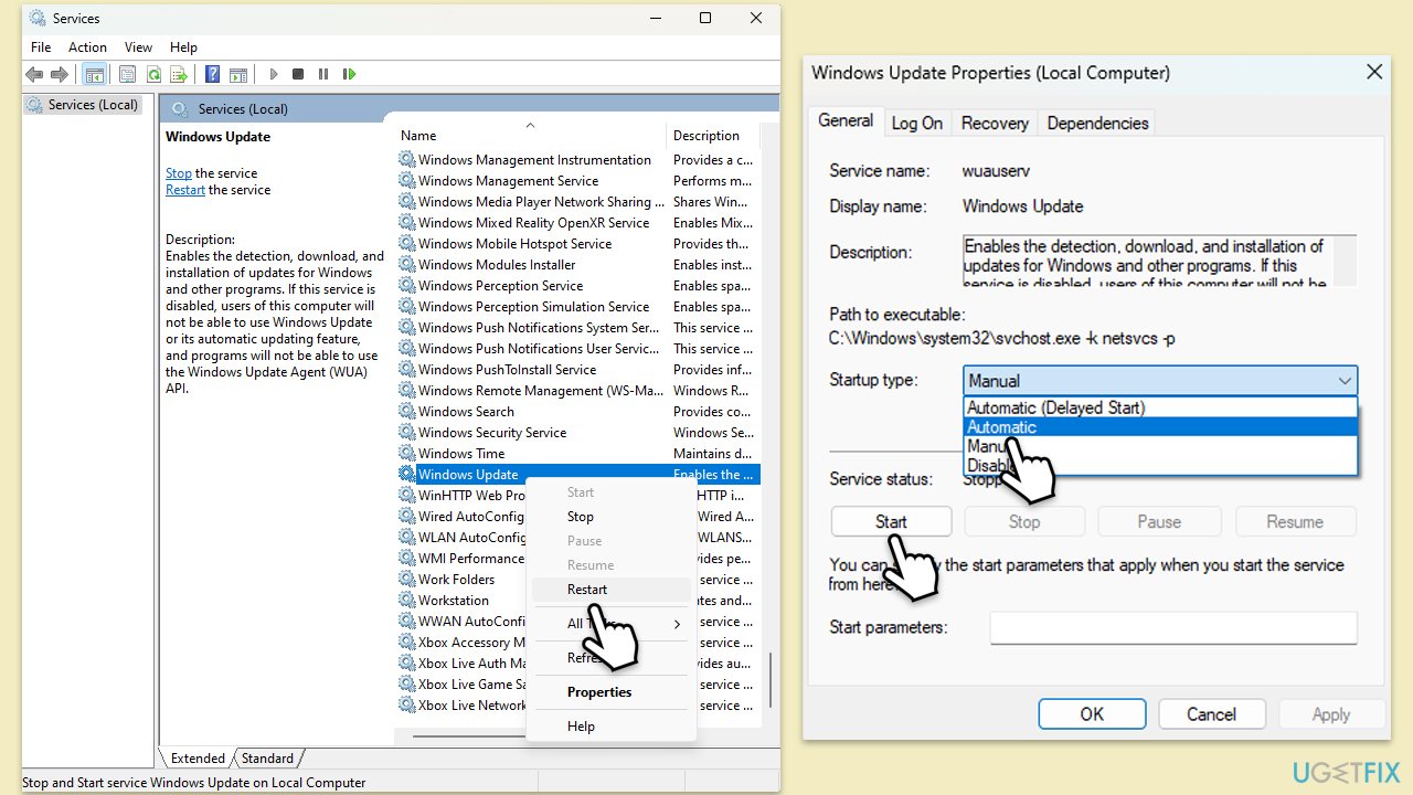 How to fix kb5041876 fails to install in windows 11 check services How to fix kb5041876 fails to install in windows 11 check services