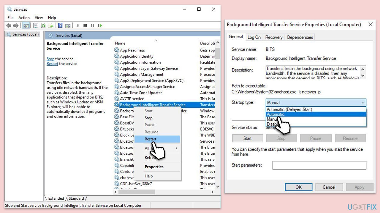 How to fix kb5043064 fails to install in windows 10 services copy