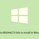 How to fix kb5044273 fails to install in windows 10 copy