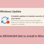 How to fix kb5044284 fails to install in windows 11 copy