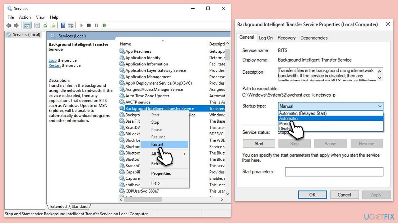 How to fix kb5046613 fails to install in windows 10 services How to fix kb5046613 fails to install in windows 10 services