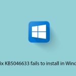 How to fix kb5046633 fails to install in windows 11 copy