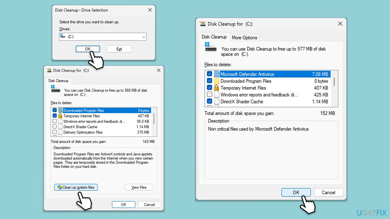 How to fix kb5046633 fails to install in windows 11 disk cleanup