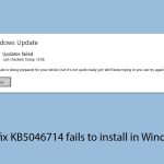 How to fix kb5046714 fails to install in windows 10 copy