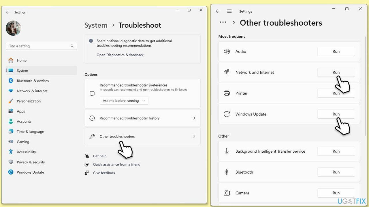 How to fix kb5046732 fails to install in windows 11 run troubleshooters