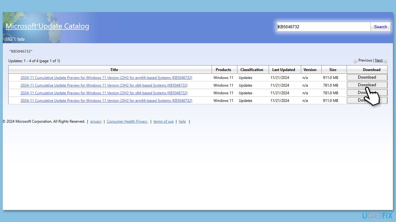 How to fix kb5046732 keeps asking to be installed repeatedly in windows install manually