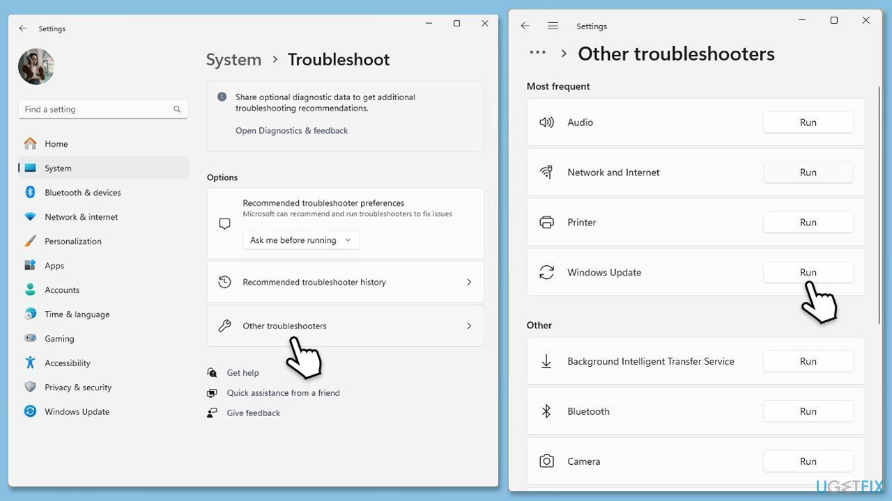 How to fix kb5046732 keeps asking to be installed repeatedly in windows run update troubleshooter