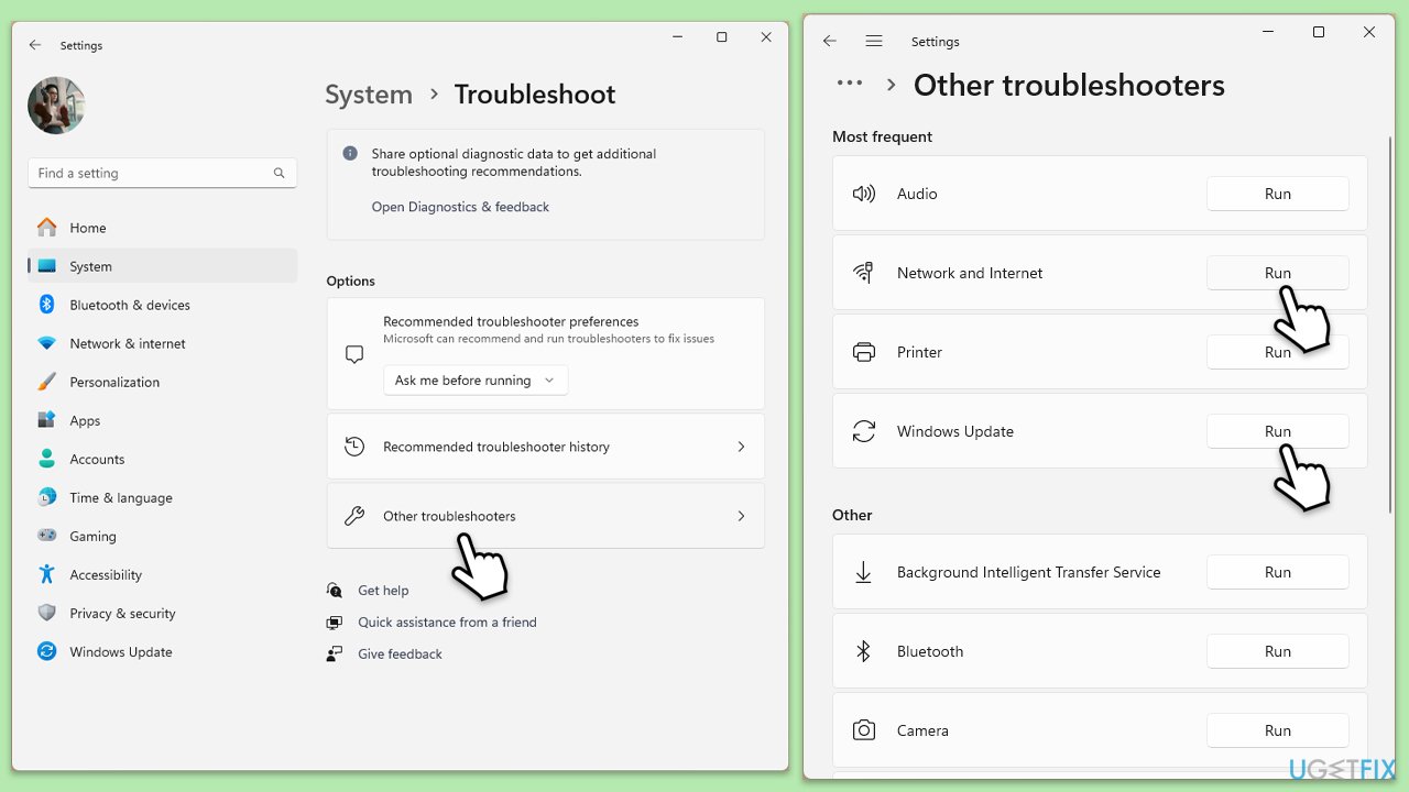 How to fix kb5048685 fails to install in windows 11 run troubleshooters How to fix kb5048685 fails to install in windows 11 run troubleshooters