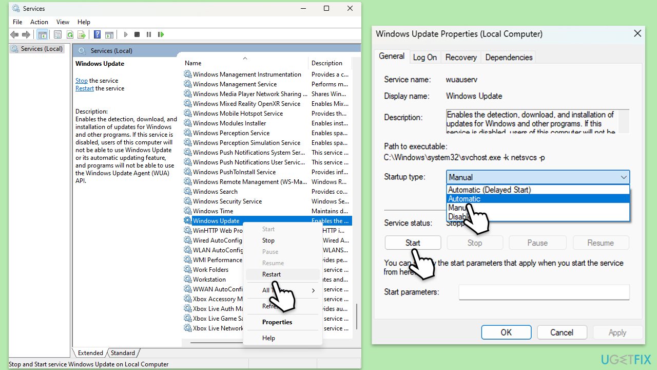 How to fix kb5048685 fails to install in windows 11 services How to fix kb5048685 fails to install in windows 11 services