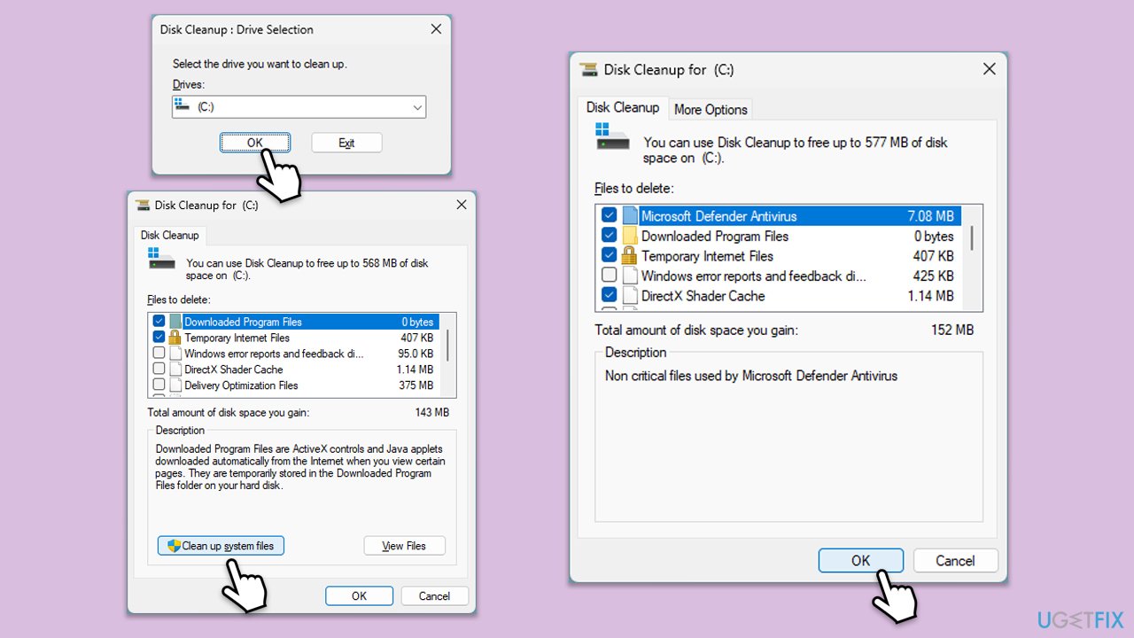 How to fix kb5050577 fails to install in windows 11 disk cleanup