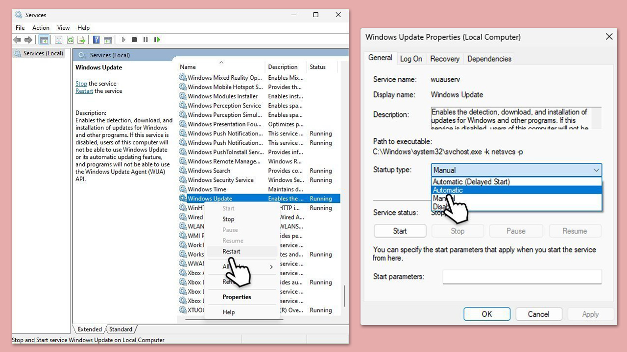 How to fix kb5051987 fails to install in windows 11 services How to fix kb5051987 fails to install in windows 11 services