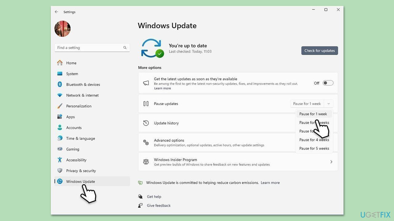 How to fix kb5051989 fails to install in windows 11 pause update