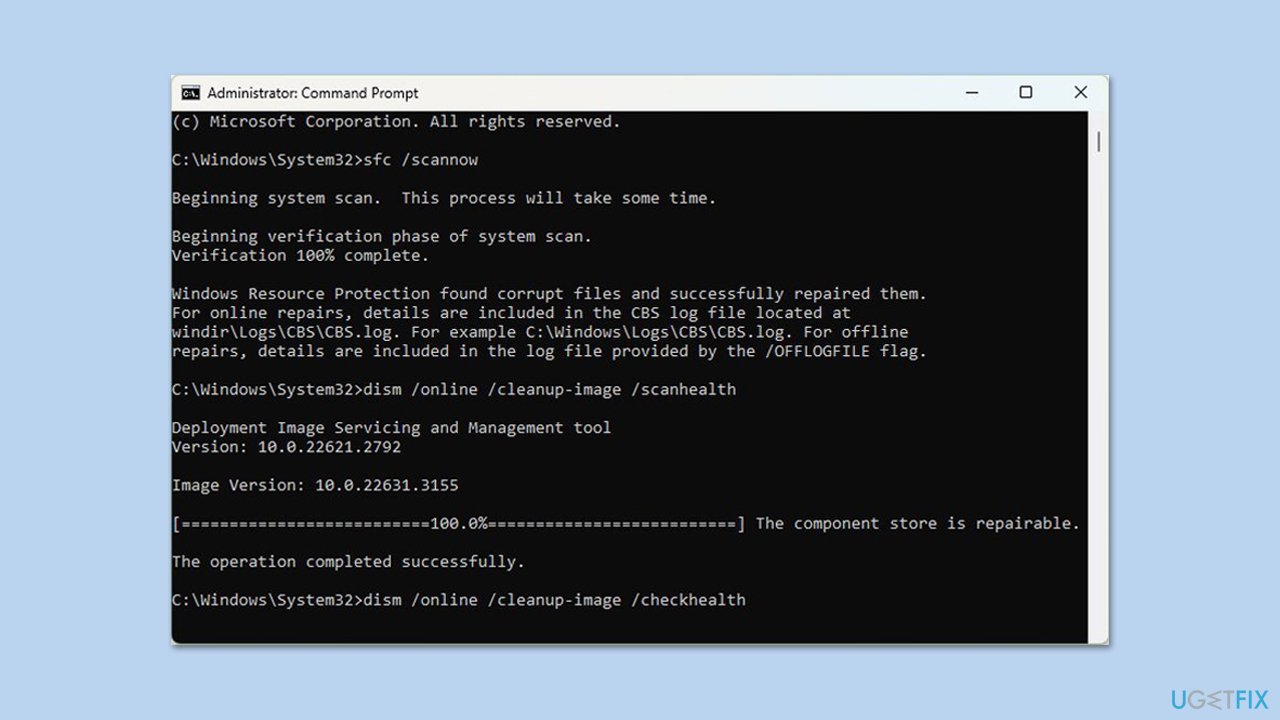 How to fix kb5053598 fails to install in windows 11 sfc dism
