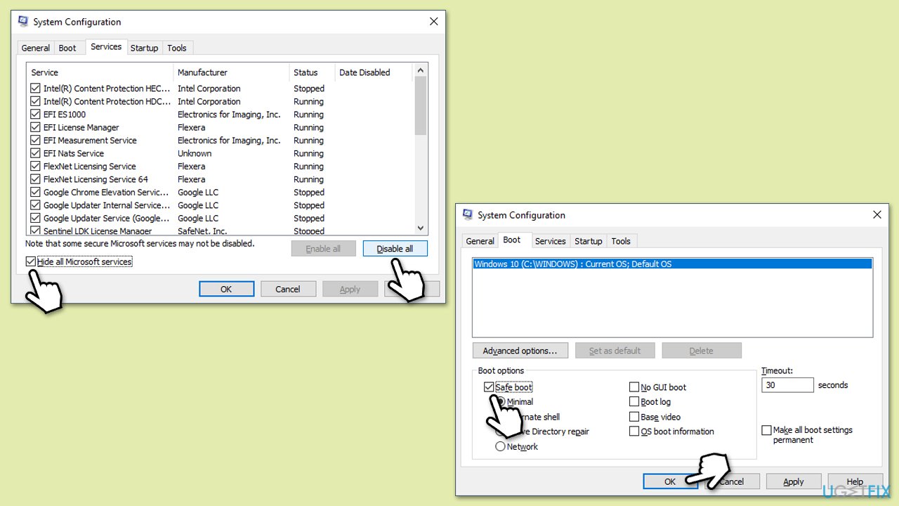How to fix kb5055518 fails to install in windows 10 disk clean boot