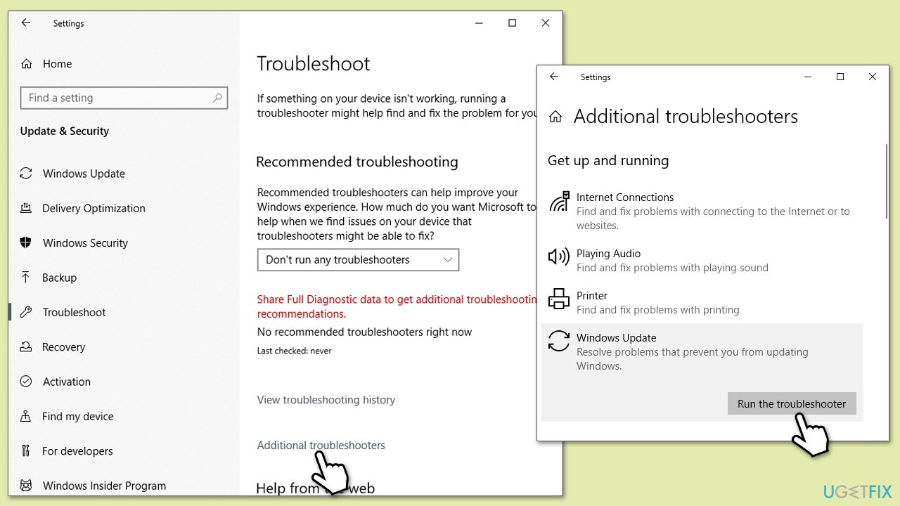 How to fix kb5055518 fails to install in windows 10 update troubleshooter