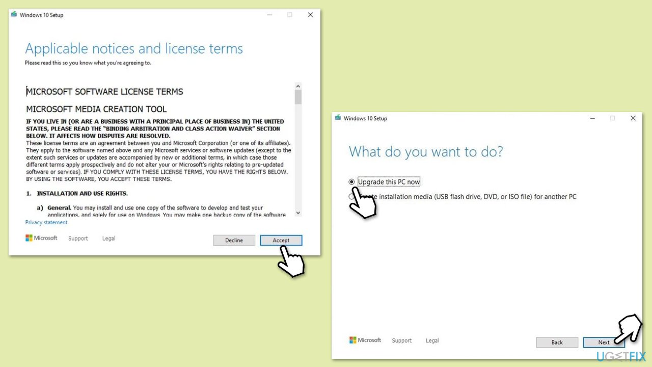 How to fix kb5055518 fails to install in windows 10 use media creation tool