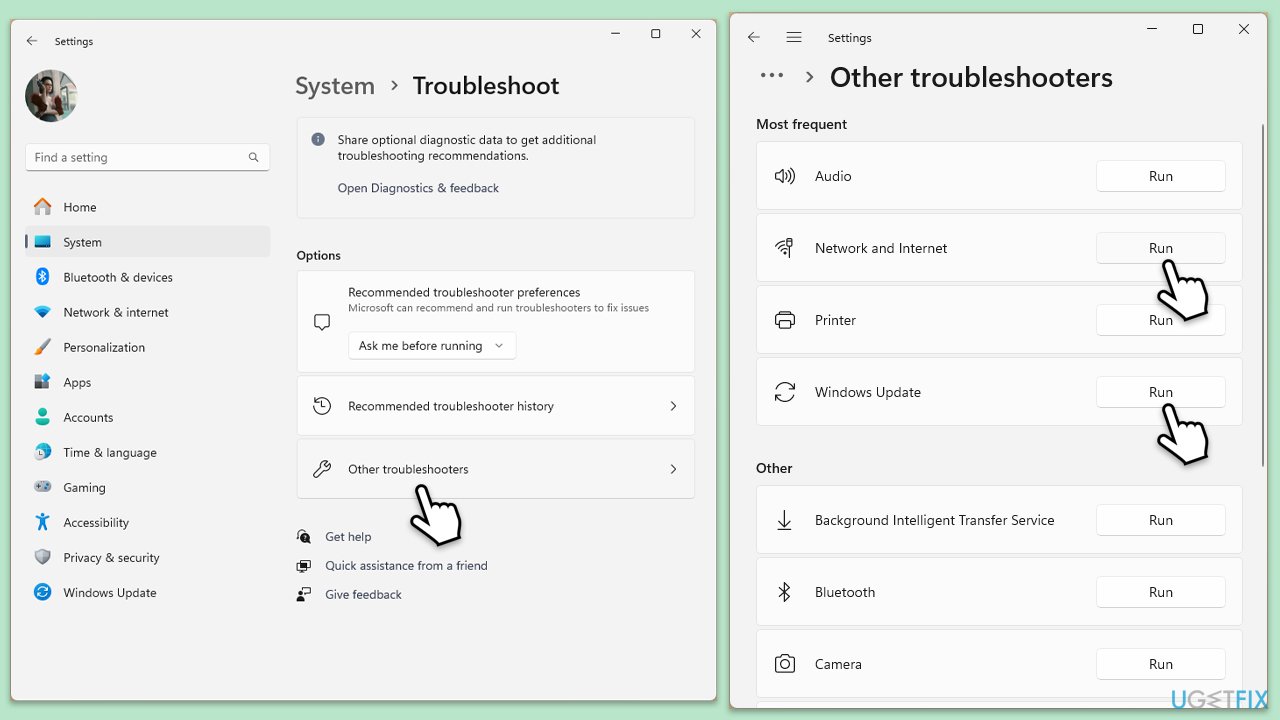 How to fix kb5055613 fails to install in windows 11 run troubleshooters How to fix kb5055613 fails to install in windows 11 run troubleshooters
