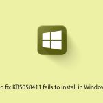 How to fix kb5058411 fails to install in windows 11 copy