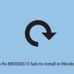 How to fix kb5058515 fails to install in windows 11 copy