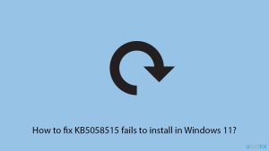 How to fix kb5058515 fails to install in windows 11 copy