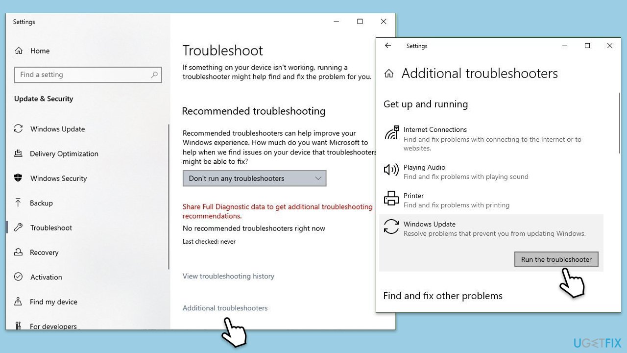 How to fix kb5060533 fails to install in windows 10 run troubleshooter How to fix kb5060533 fails to install in windows 10 run troubleshooter