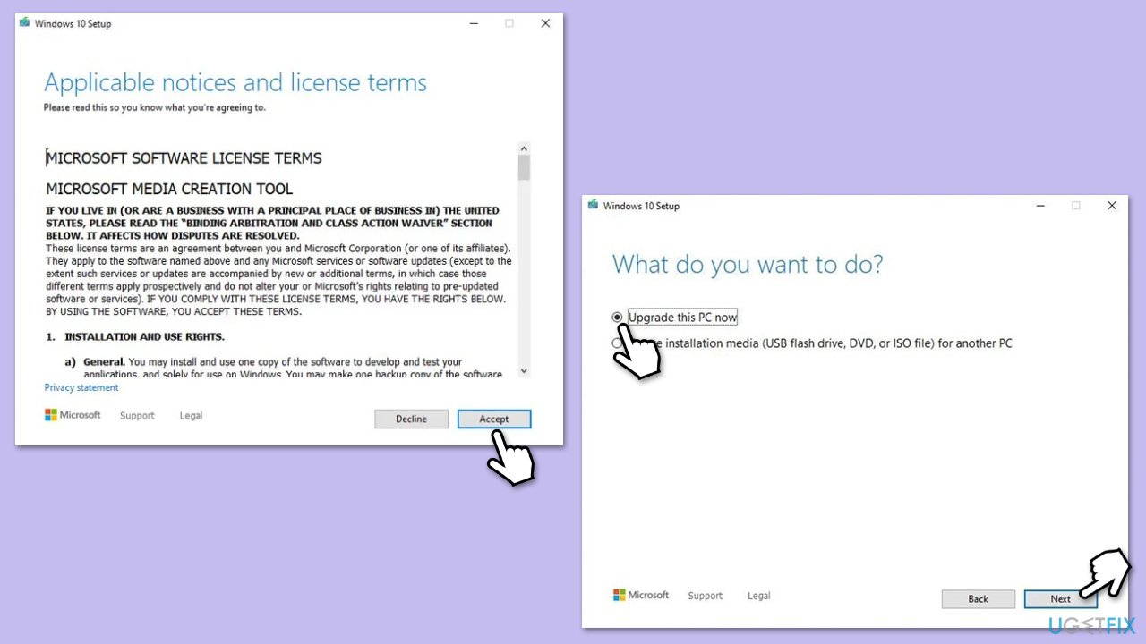 How to fix kb5061768 fails to install in windows 10 media creation tool