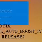 How to fix kernel lock release error