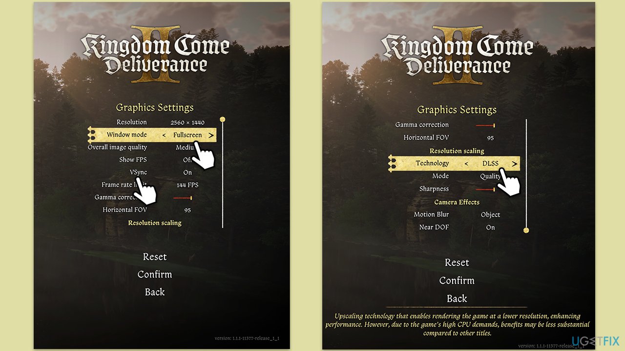 How to fix kingdom come deliverance 2 crashing on windows change ingame settings copy