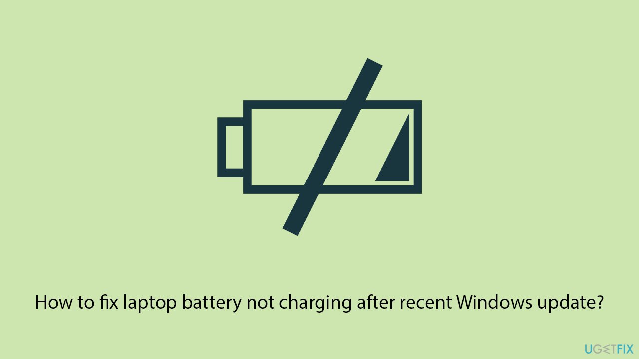 How to fix laptop battery not charging after recent windows update copy How to fix laptop battery not charging after recent windows update copy