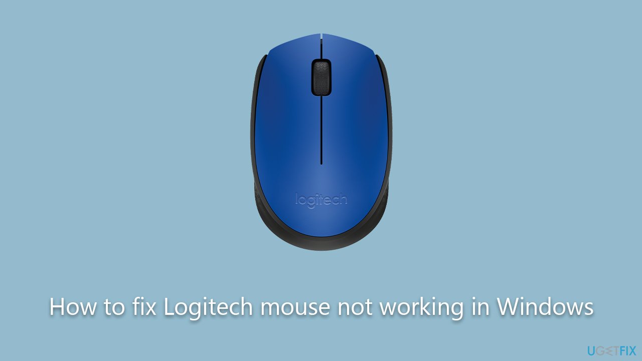 [Fix] Logitech mouse not working in Windows